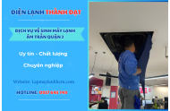 Dịch Vụ Vệ Sinh Máy Lạnh Âm Trần Quận 2